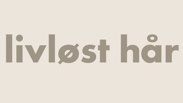 Livløst hår